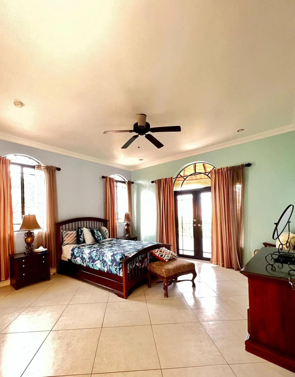 Bed in Milbrooks Resort Jamaica