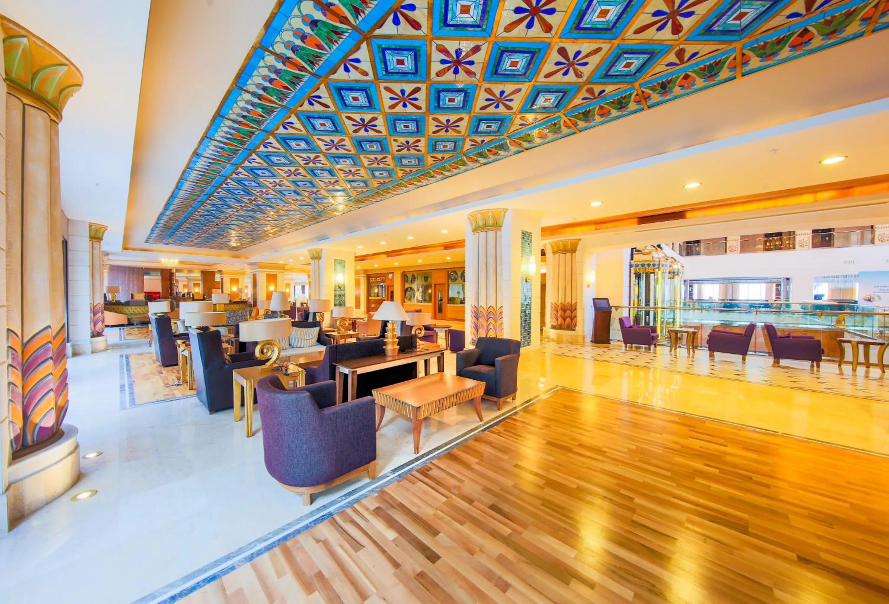 Seating area in Horus Paradise Resort - Ultra All Inclusive