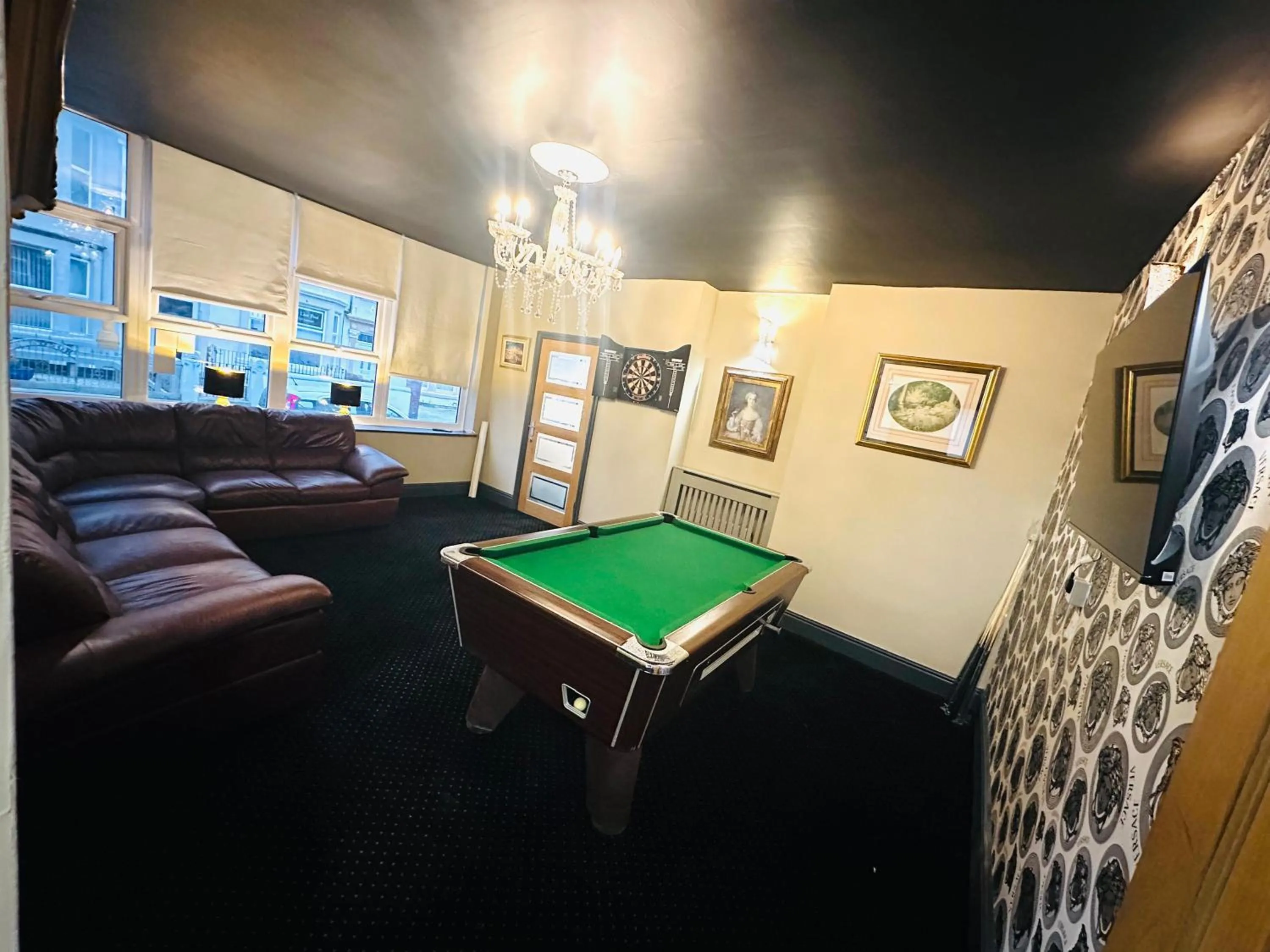 Game Room in The New Valeron Hotel