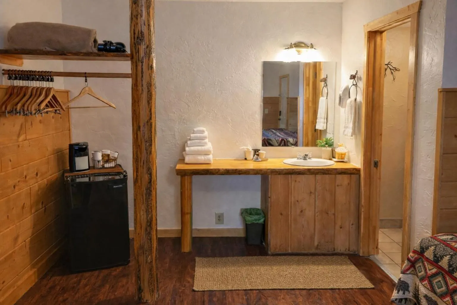 towels in Chinook Winds Lodge