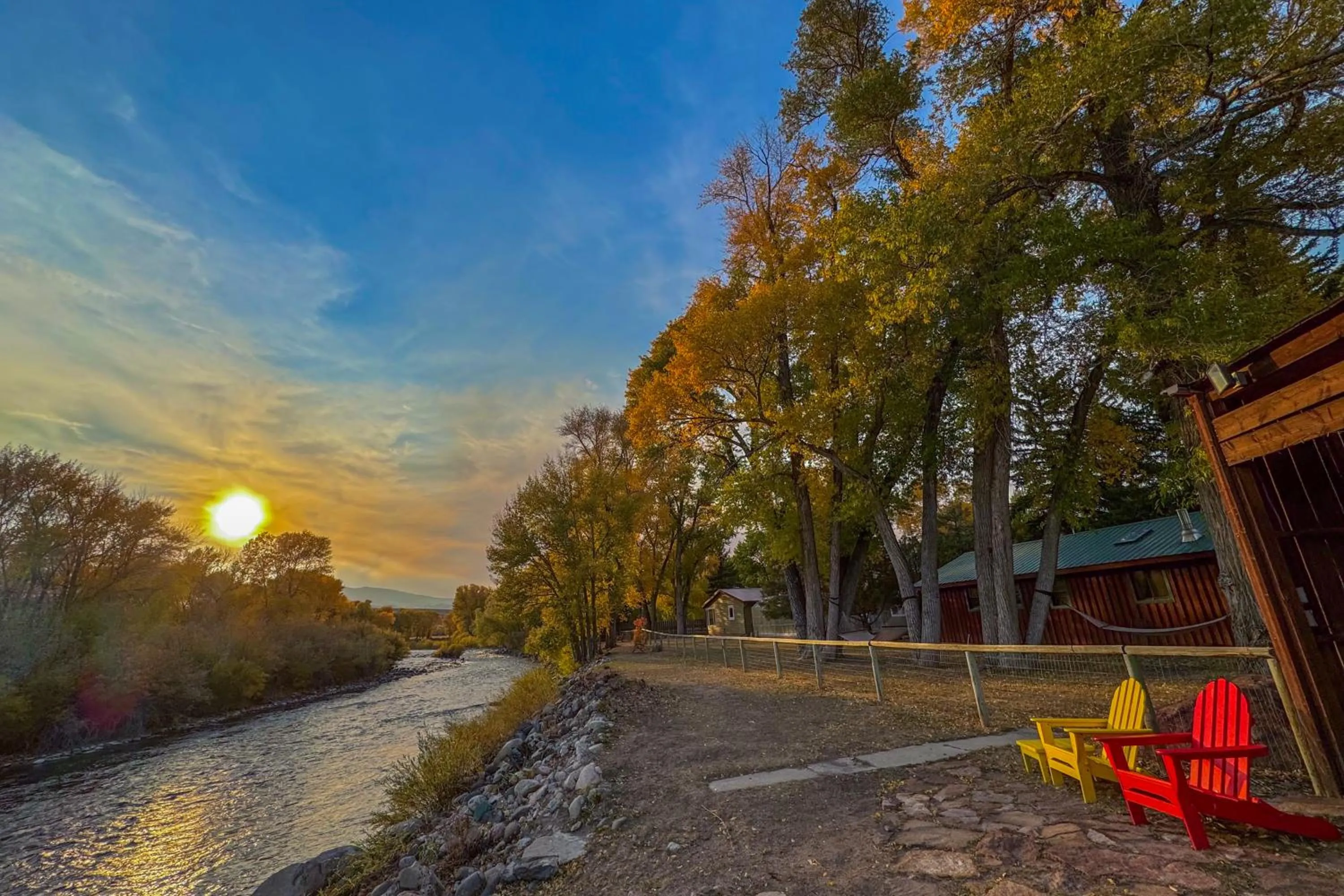 Natural landscape in Chinook Winds Lodge