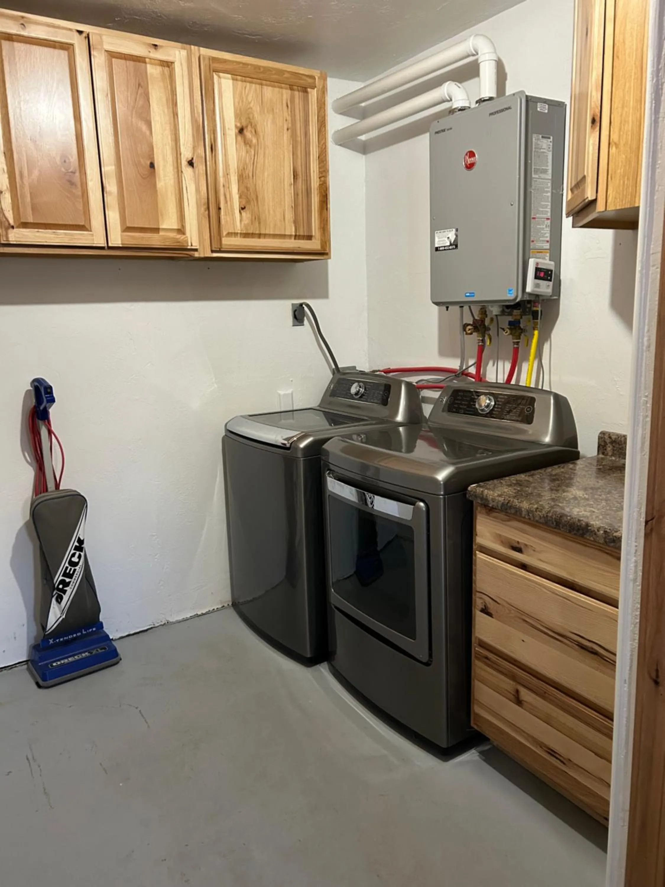 laundry in Chinook Winds Lodge