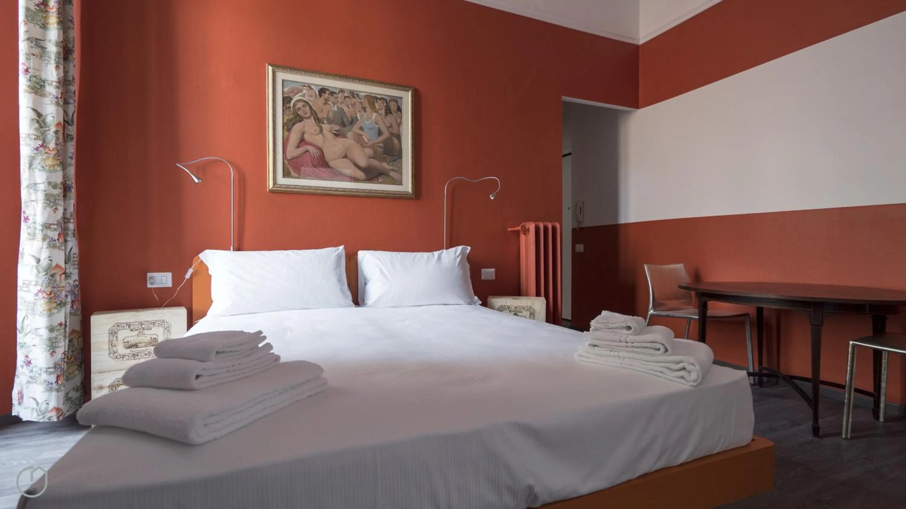 Bedroom, Bed in Italianway-Melzo 12