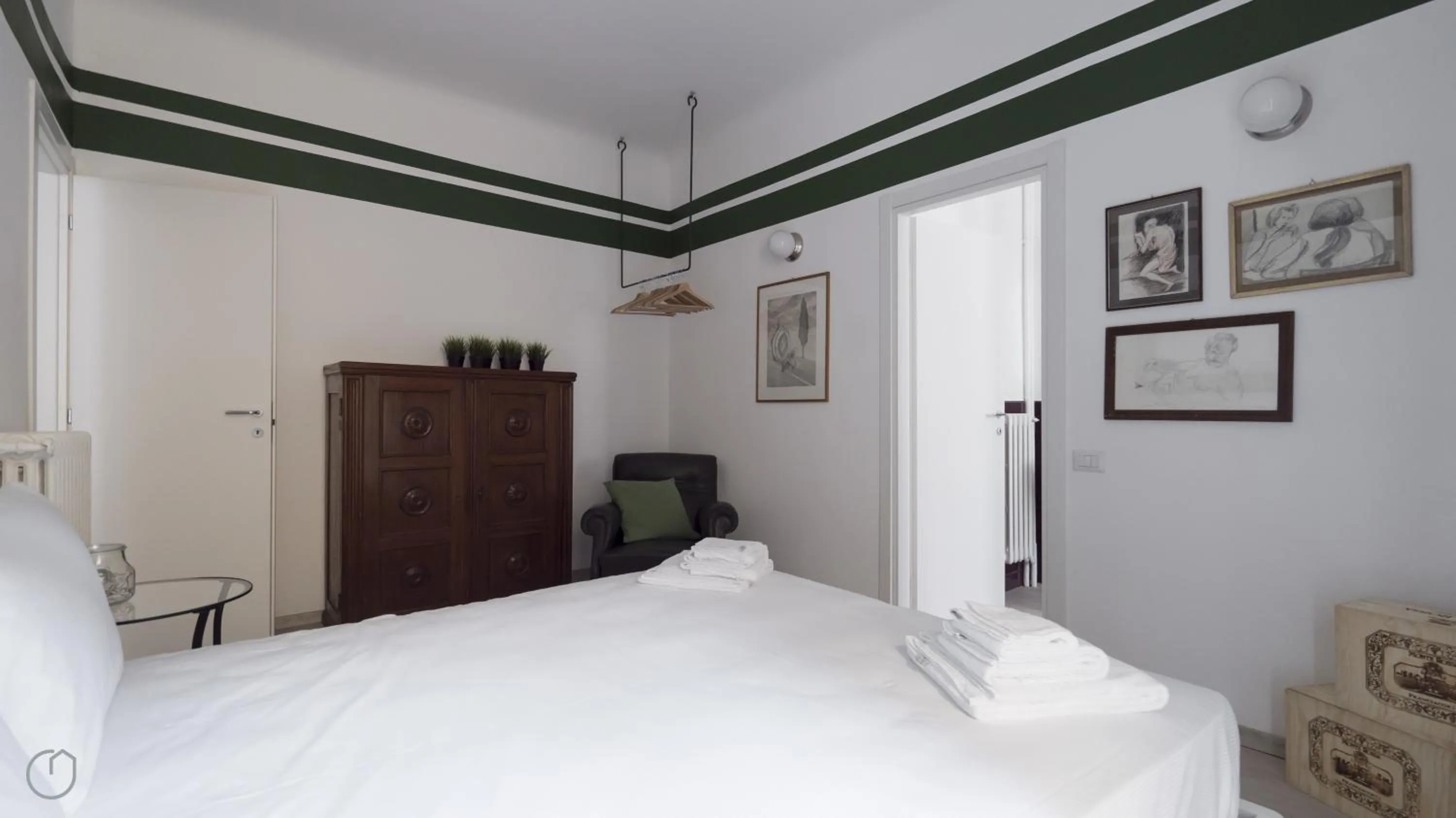 Bedroom, Bed in Italianway-Melzo 12