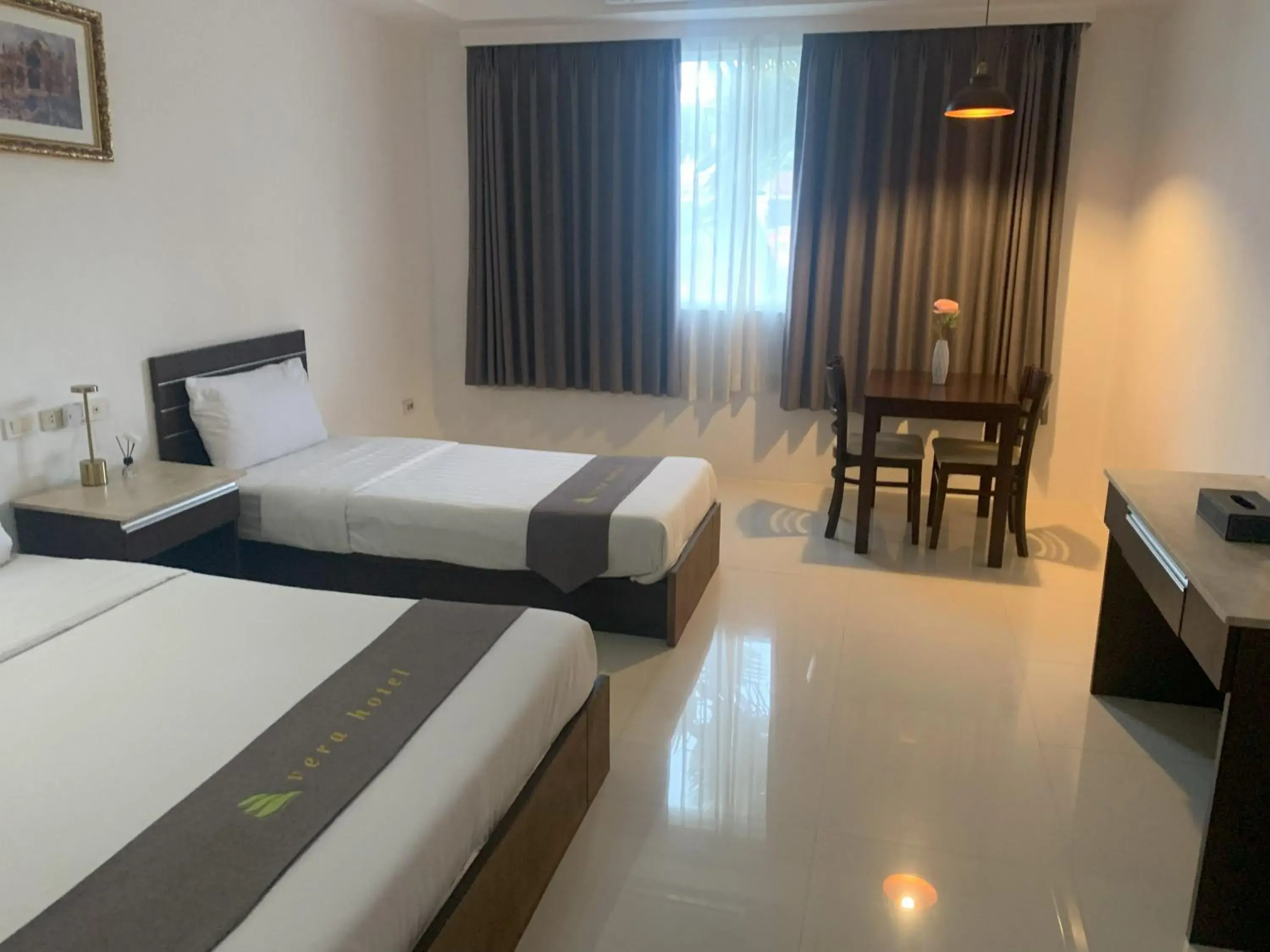 Bed in Vera Hotel Bed in Vera Hotel