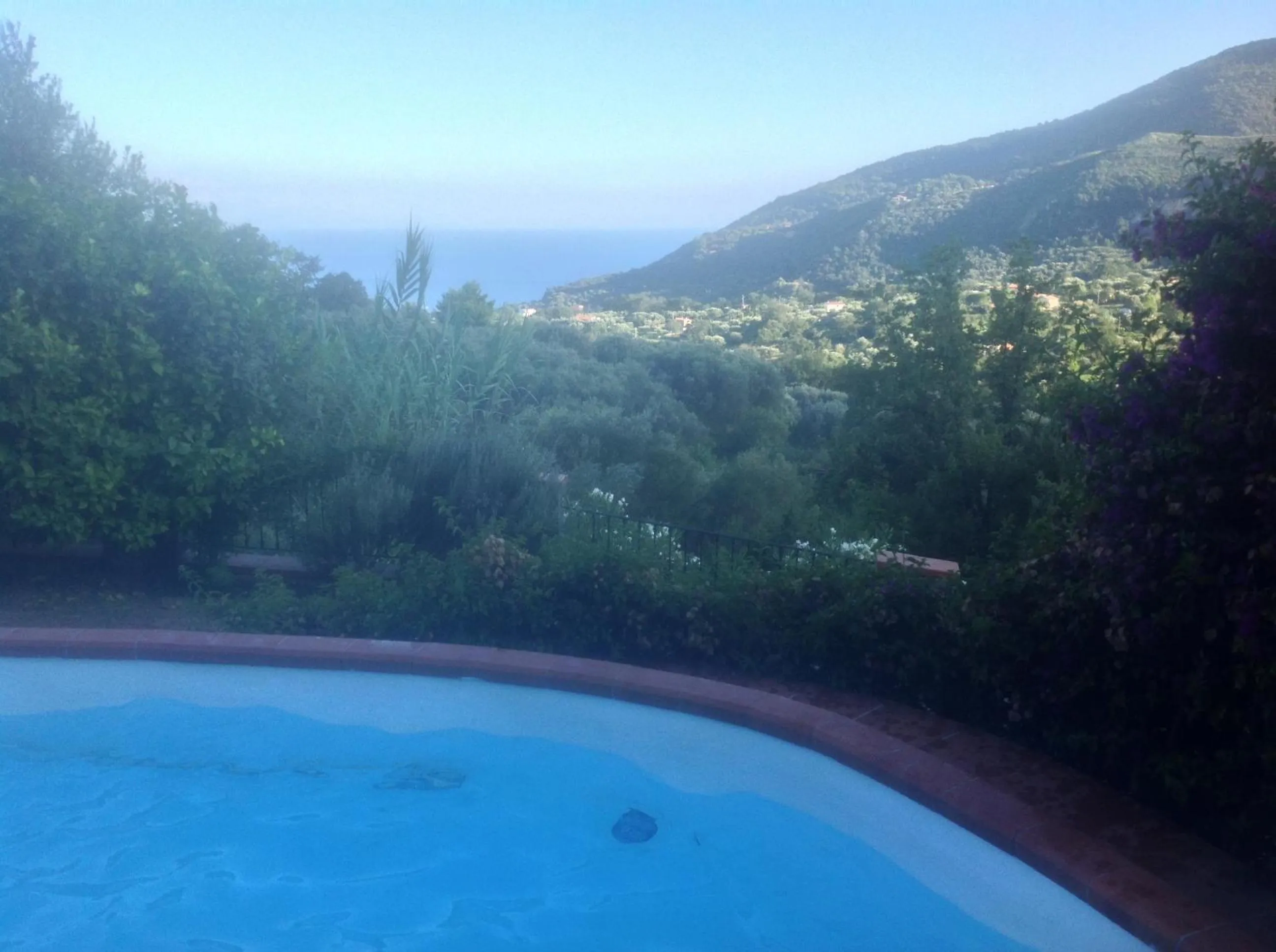 Bird's eye view in Villa Ludoniccò