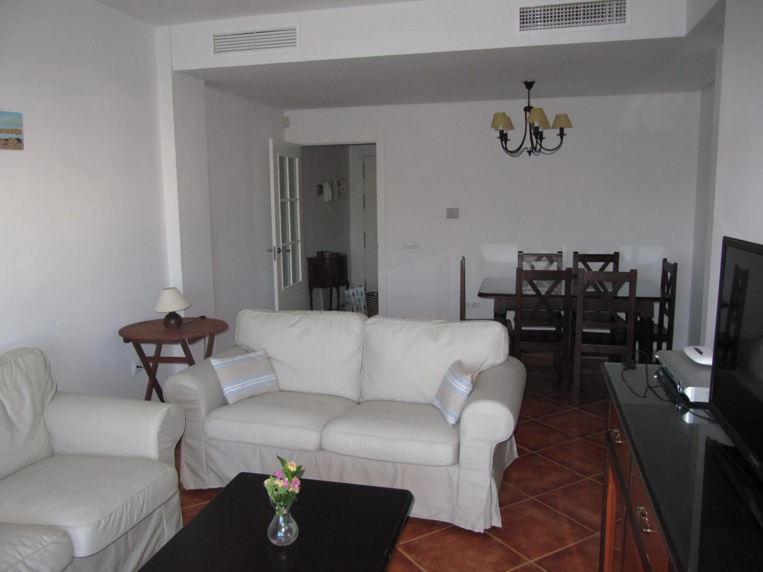 Living room in Life Apartments Costa Ballena