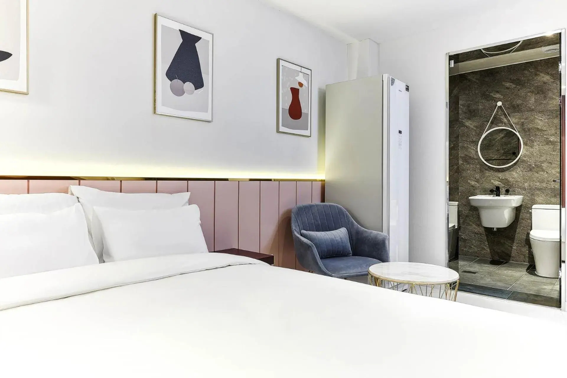 Bed in Wonju May hotel Bed in Wonju May hotel