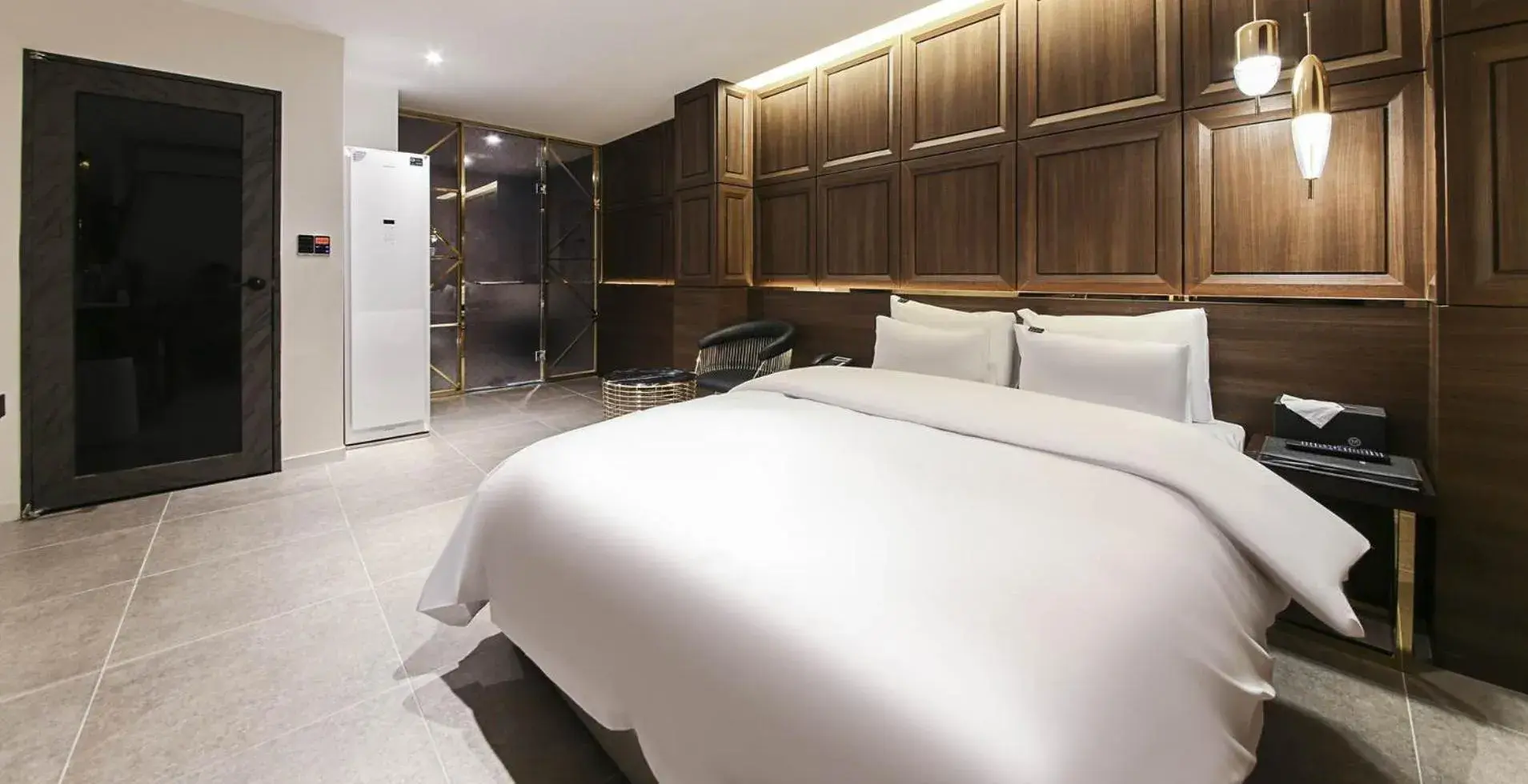 Bed in Wonju May hotel Bed in Wonju May hotel