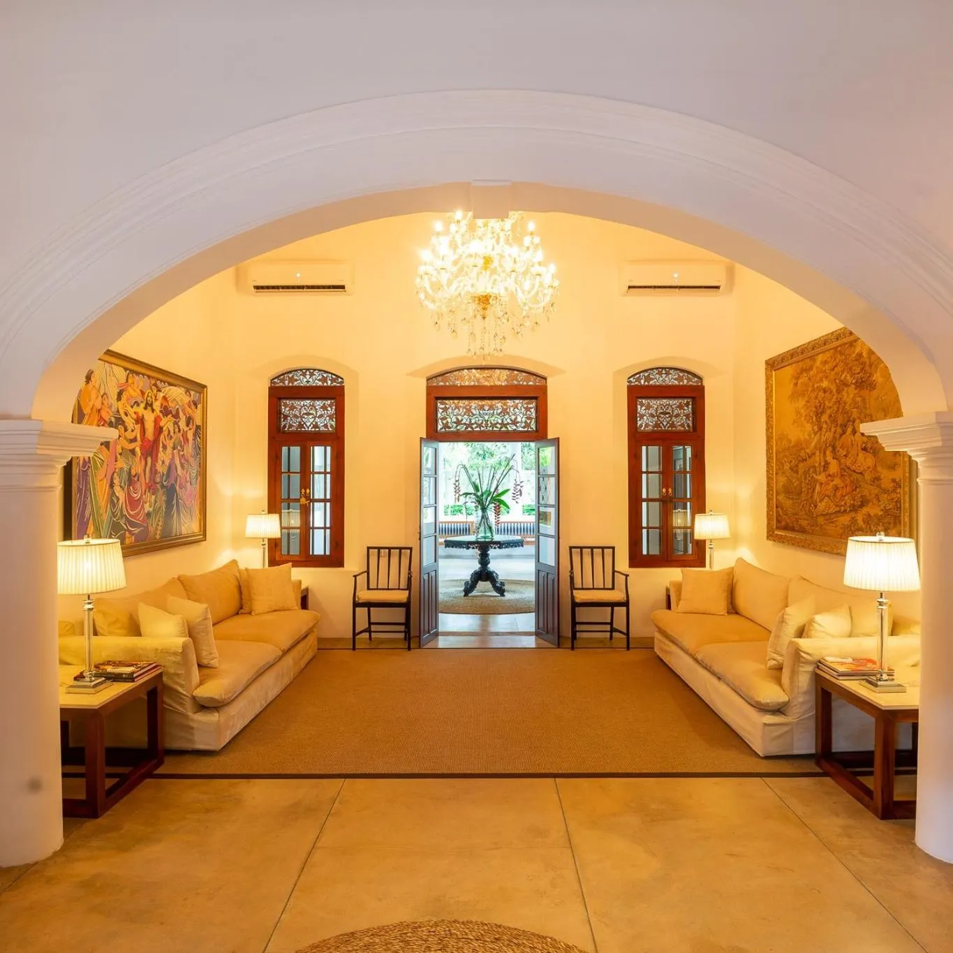 Living room in Maya Tangalle