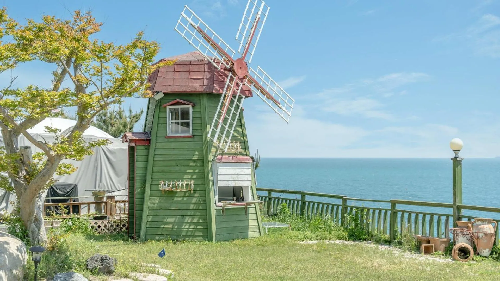 Property building in gyeongju blue21 poolvilla pension