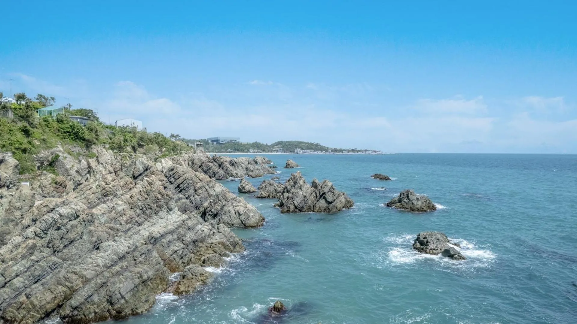 Property building in gyeongju blue21 poolvilla pension