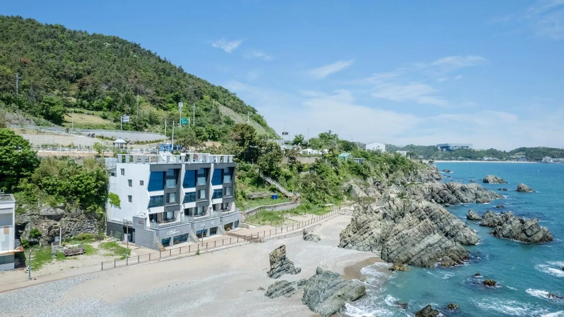 Property building in gyeongju blue21 poolvilla pension