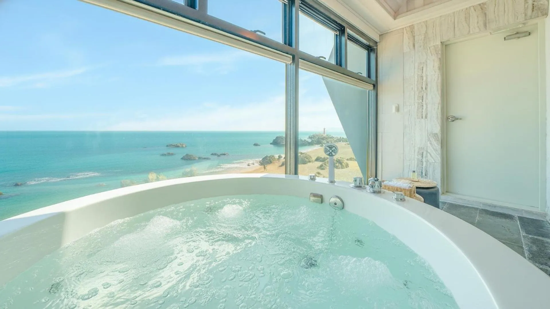 Property building in gyeongju blue21 poolvilla pension