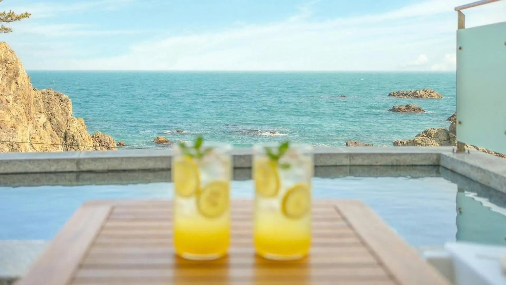 Property building in gyeongju blue21 poolvilla pension