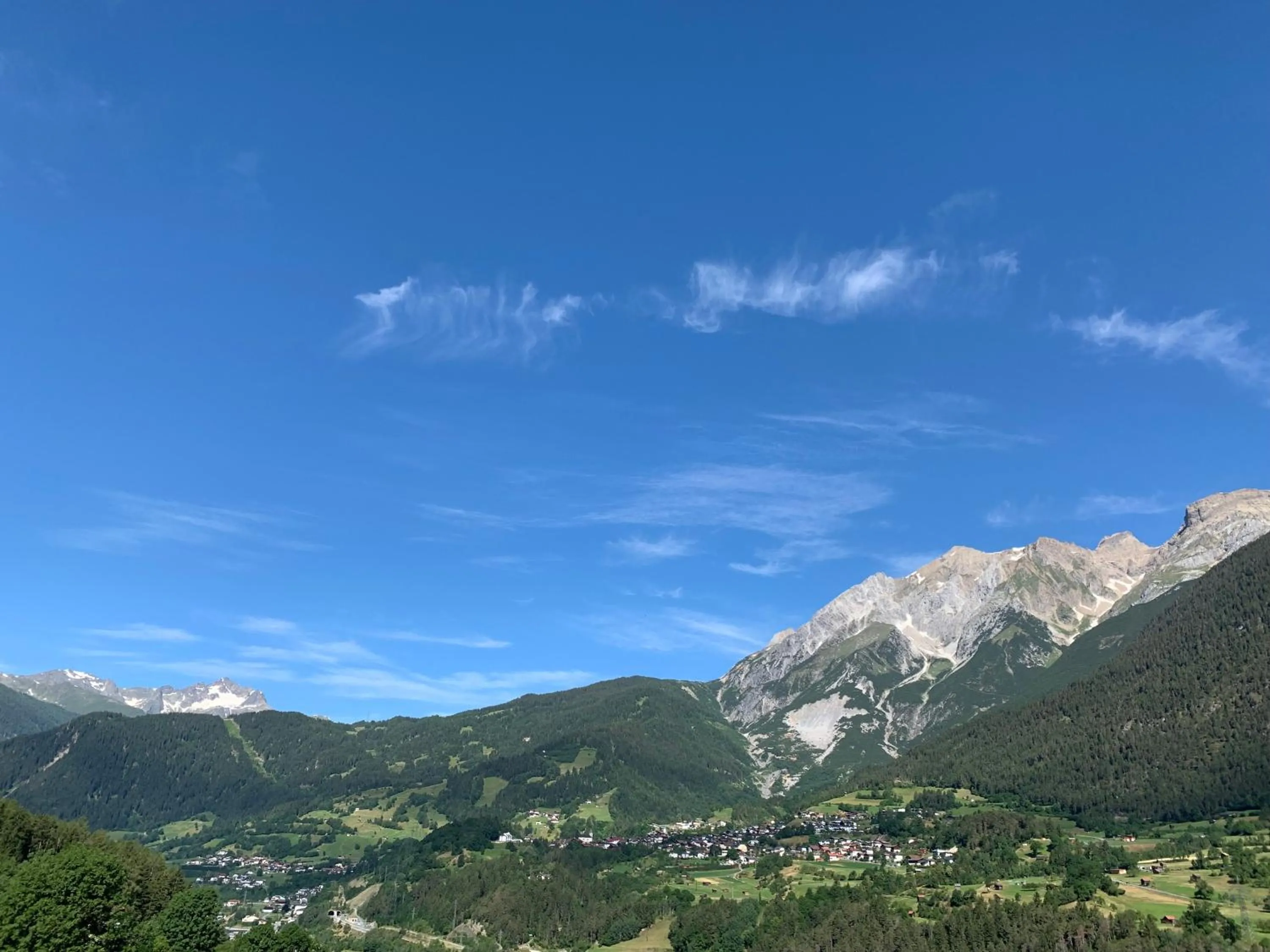 Mountain view in Ferienhaus Freizeit
