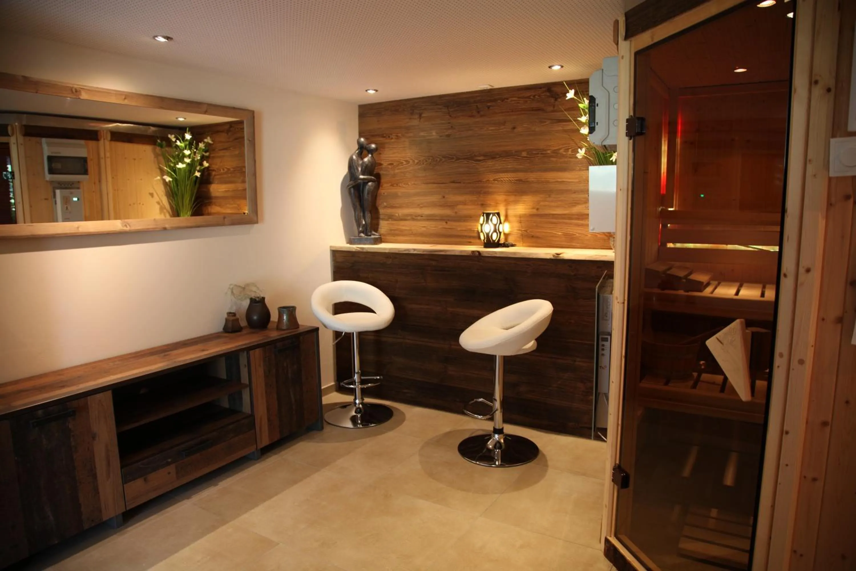 Sauna in Ferienhaus Freizeit