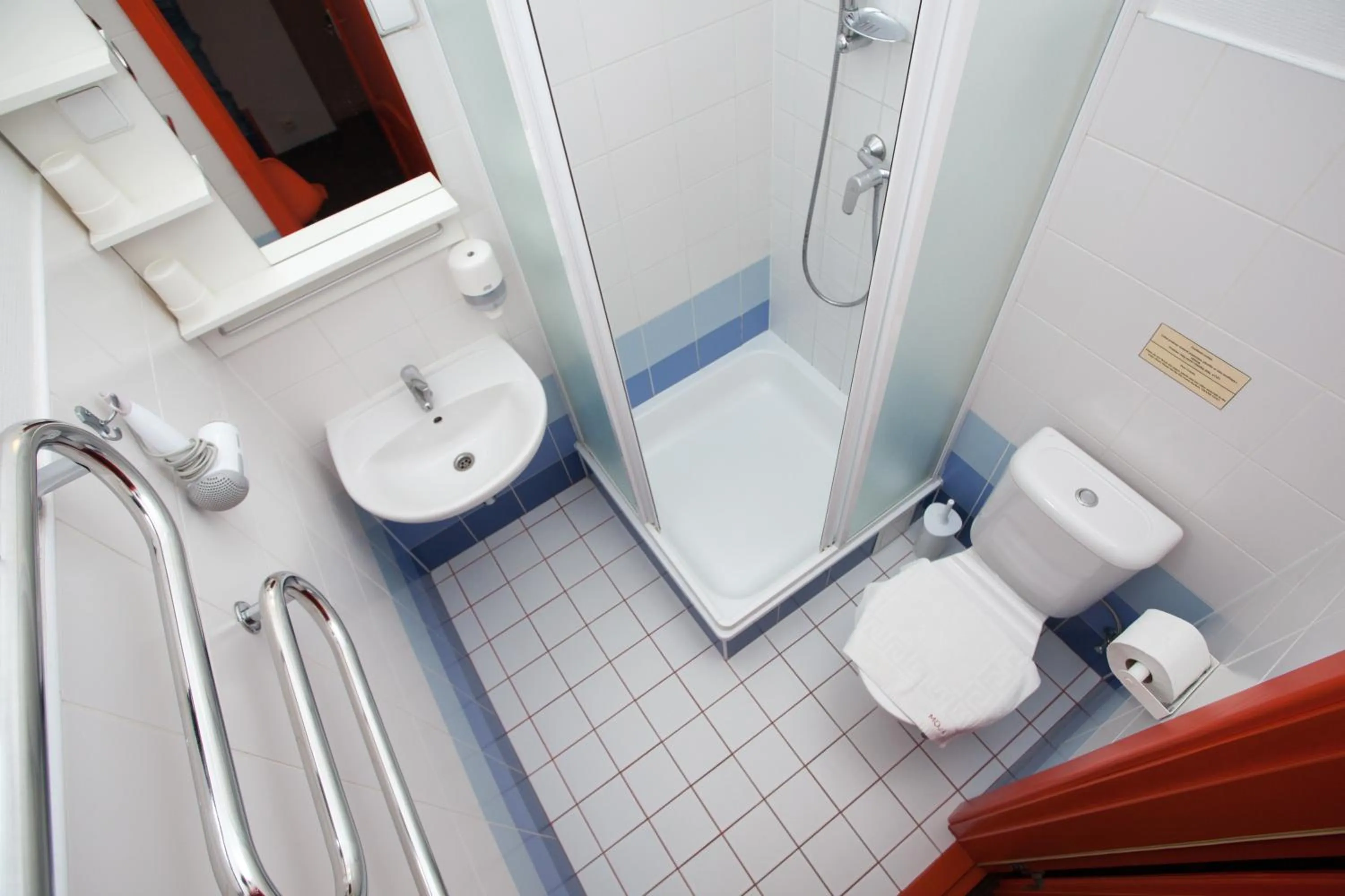 Shower in Moja Accommodation