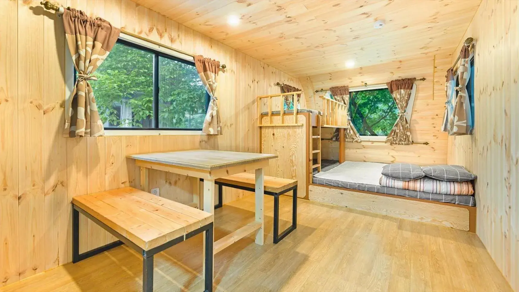 Property building, Bed in Gapeyong Donghwa Caravan Property building, Bed in Gapeyong Donghwa Caravan