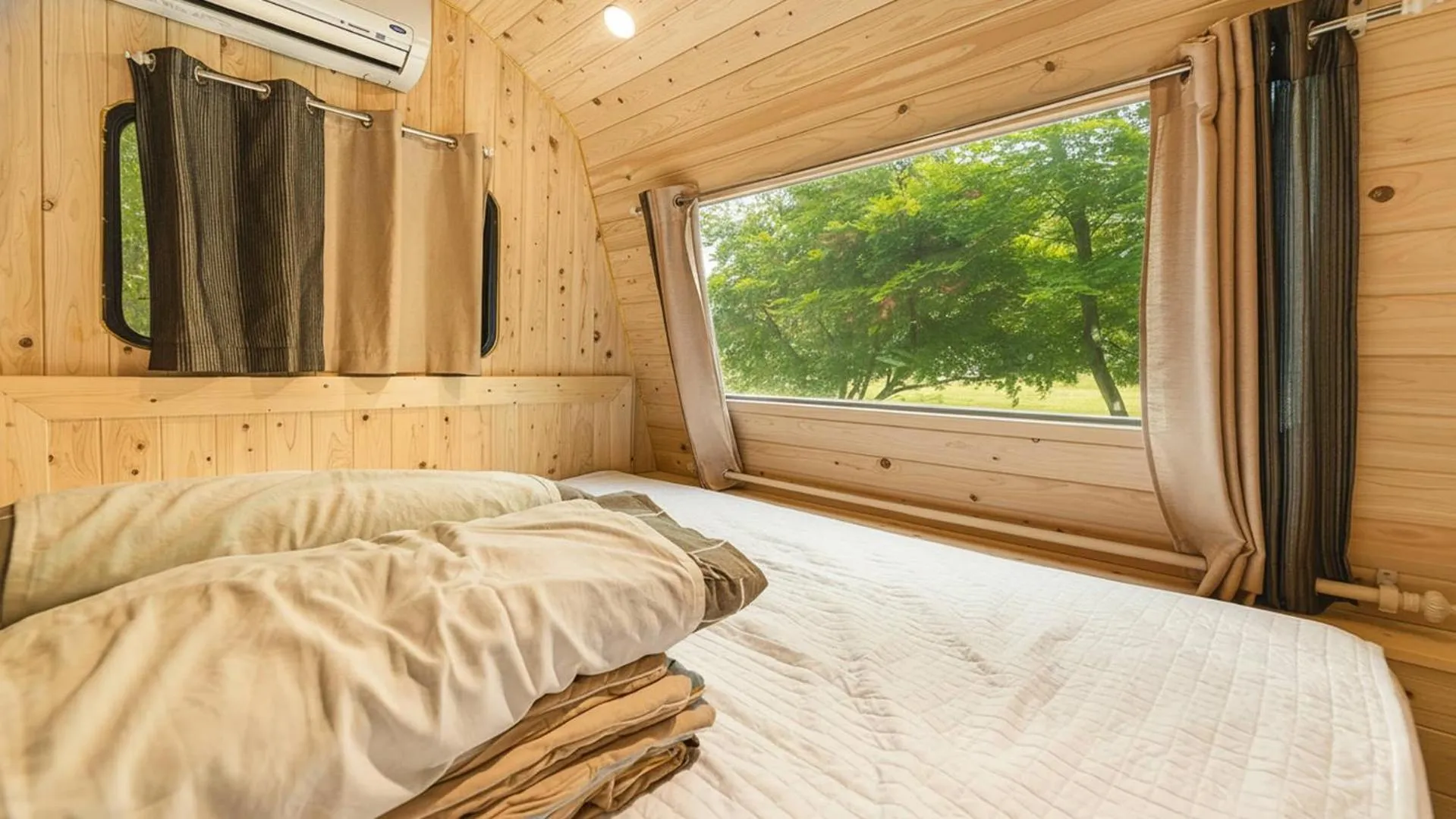 Property building, Bed in Gapeyong Donghwa Caravan
