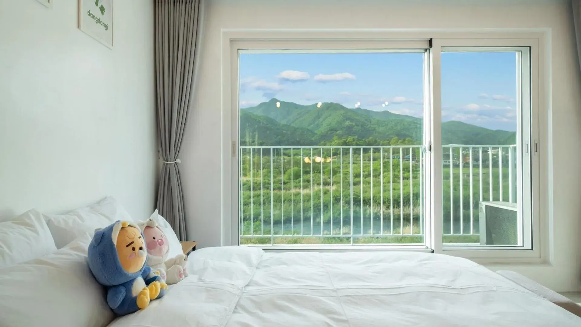 Property building, Bed in Gapyeong Dangdangi Pet Poolvilla Blue Property building, Bed in Gapyeong Dangdangi Pet Poolvilla Blue