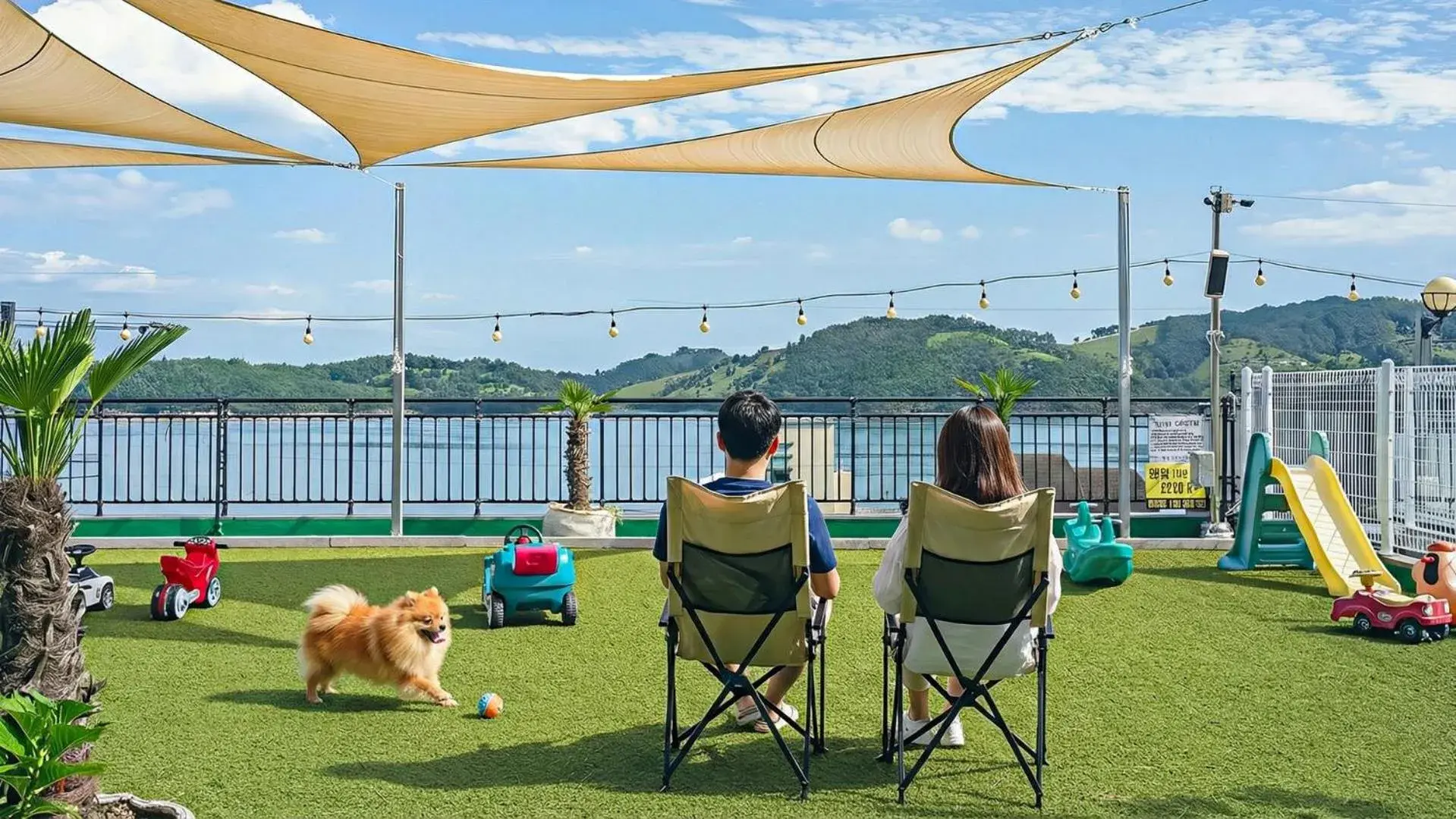 Property building in Namhae Four Seasons Pet-Friendly Pension Property building in Namhae Four Seasons Pet-Friendly Pension