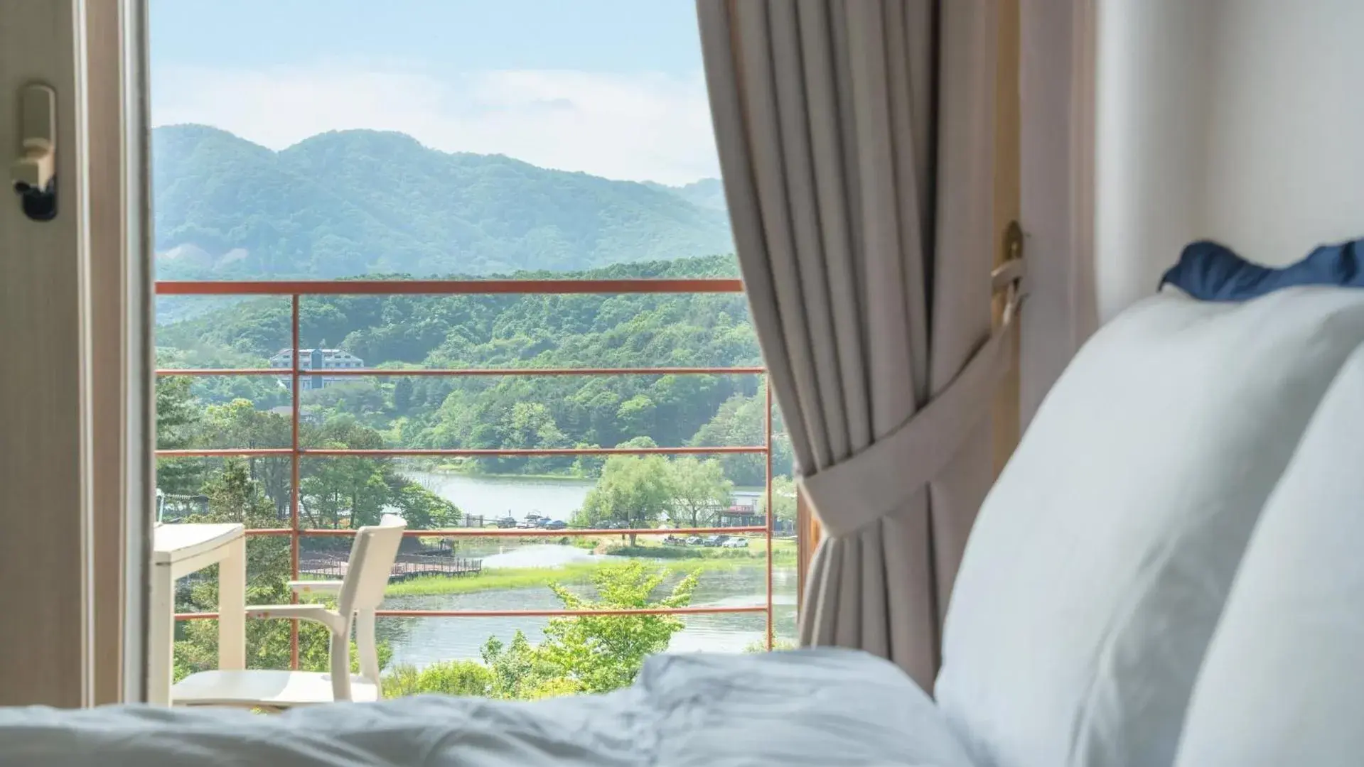 Property building, Bed in Gapyeong Yeonkkocchosu Pet Pension Property building, Bed in Gapyeong Yeonkkocchosu Pet Pension