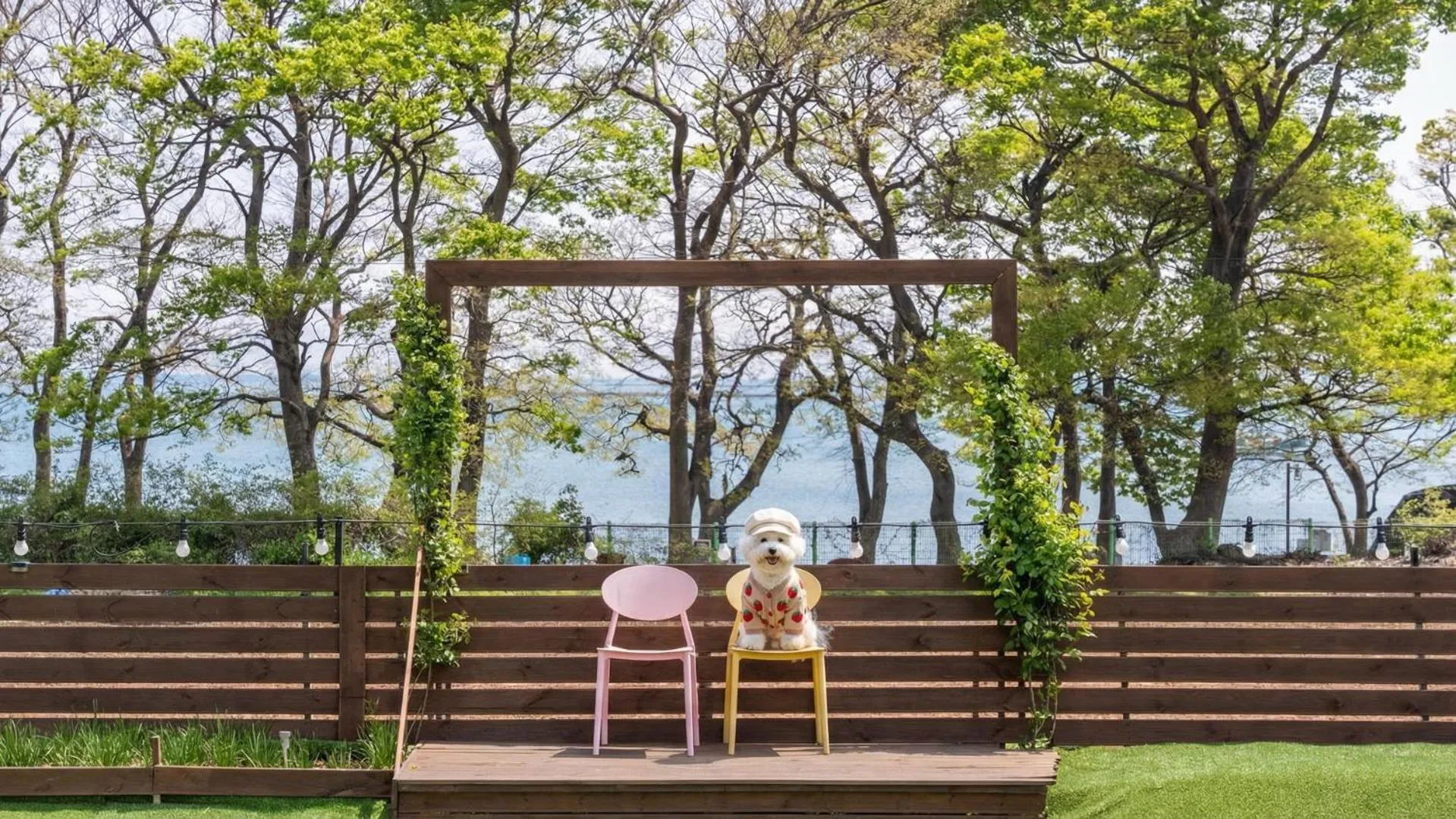 Property building in Namhae Dangdangi Dog Pension Blue