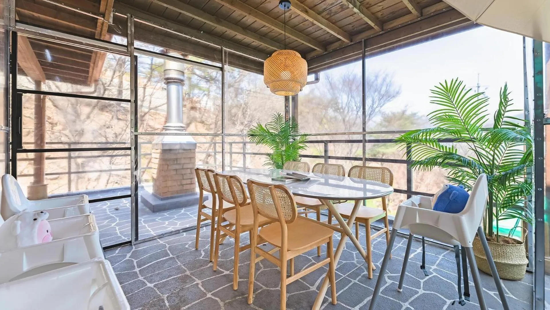 Property building in Namyangju HAIMOM Family Pension Black