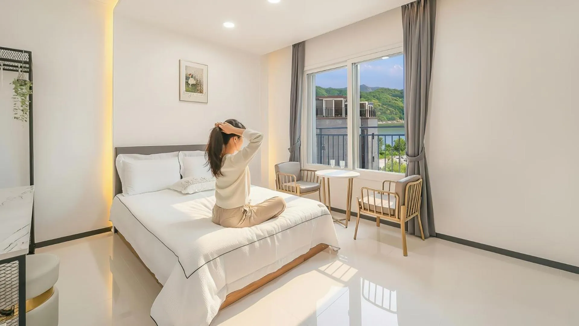 Property building, Bed in Gapyeong Ciere Poolvilla