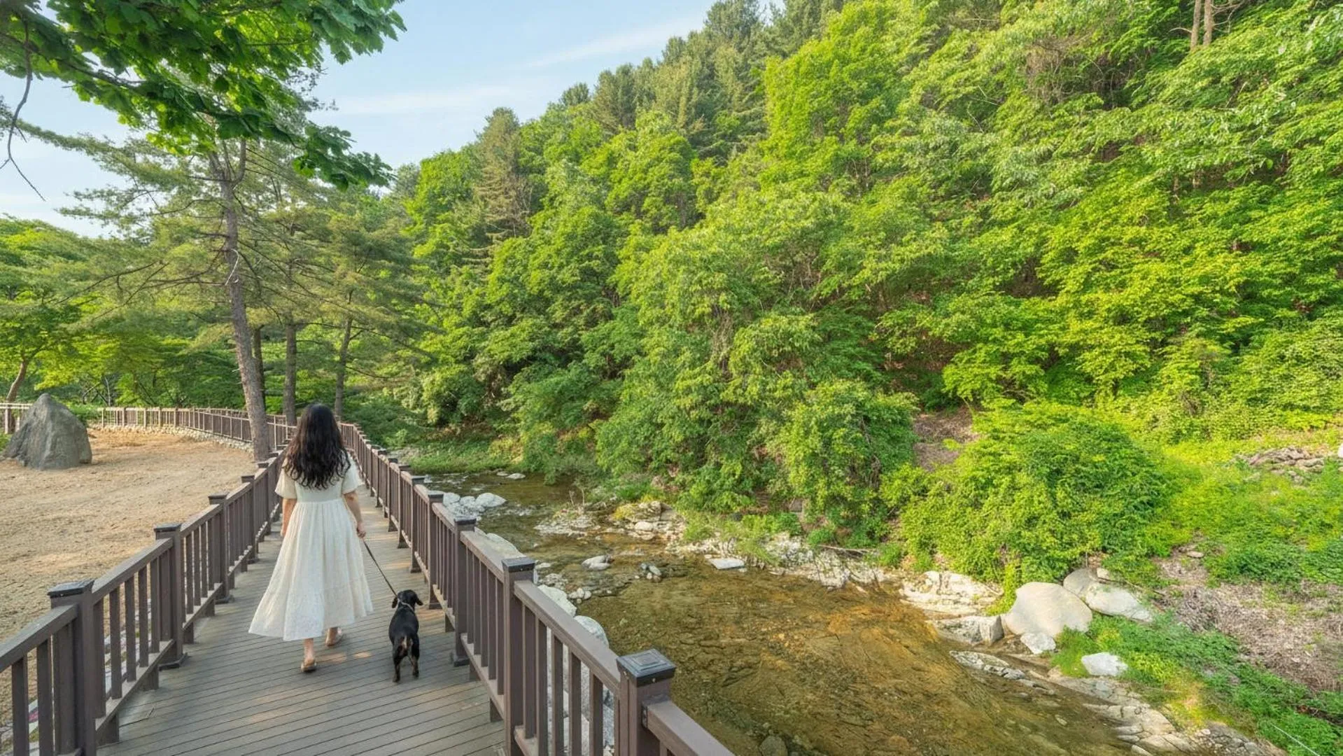 Property building in Gapyeong Yumyeongsan Gomone pet Camping