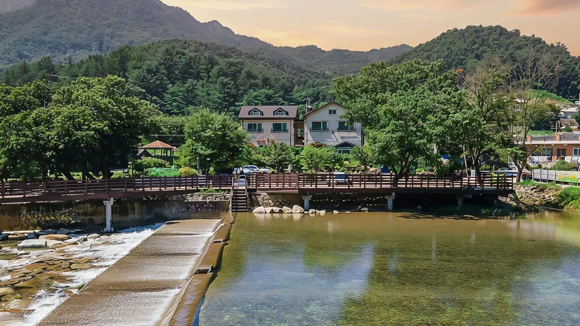 Property building in Gapyeong Maplein Pension Property building in Gapyeong Maplein Pension