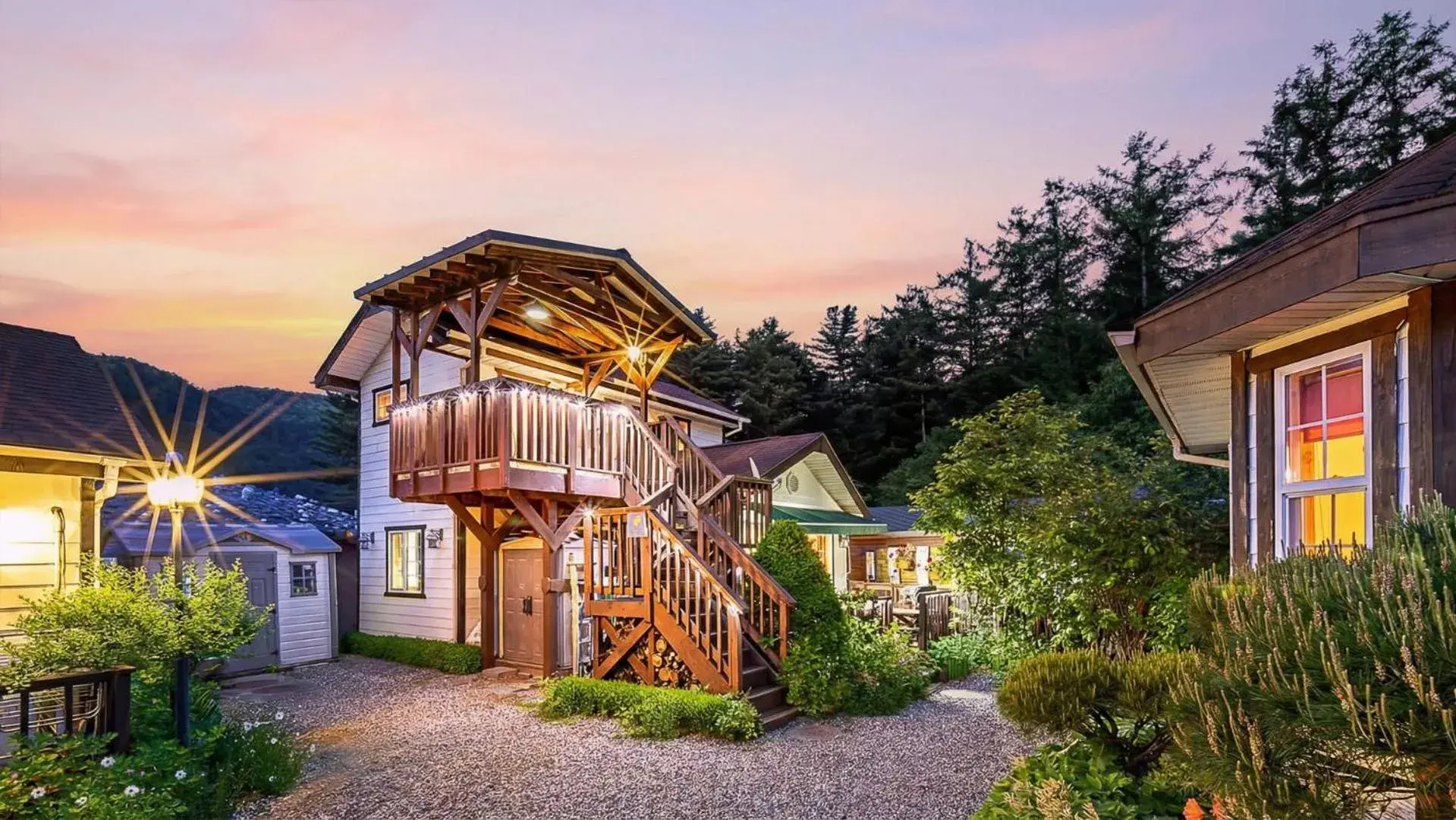 Property building in Gapyeong ojeupension Property building in Gapyeong ojeupension