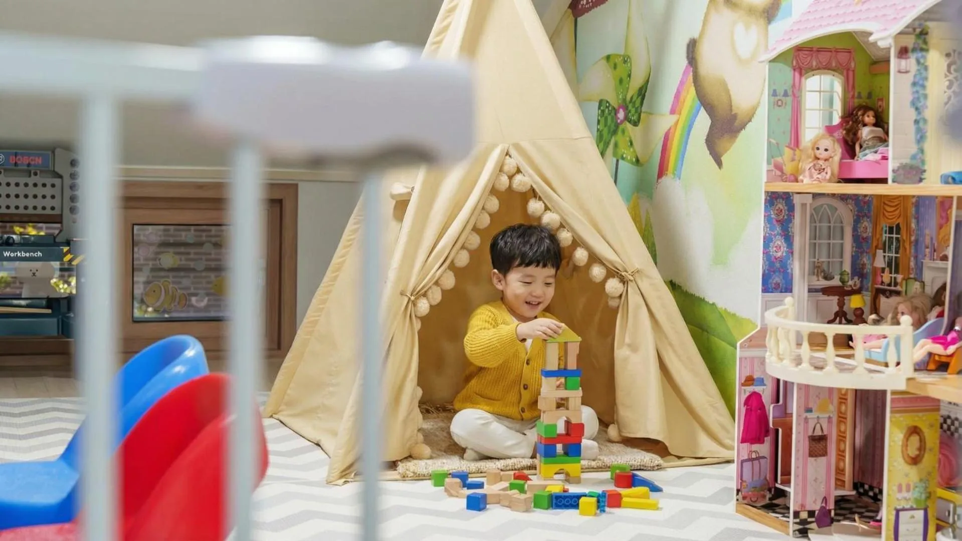 Property building in Yangpyeong The On Private Kids Pension