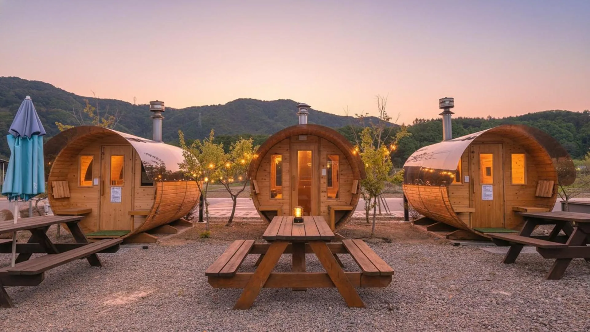 Property building in inje darani pet pension