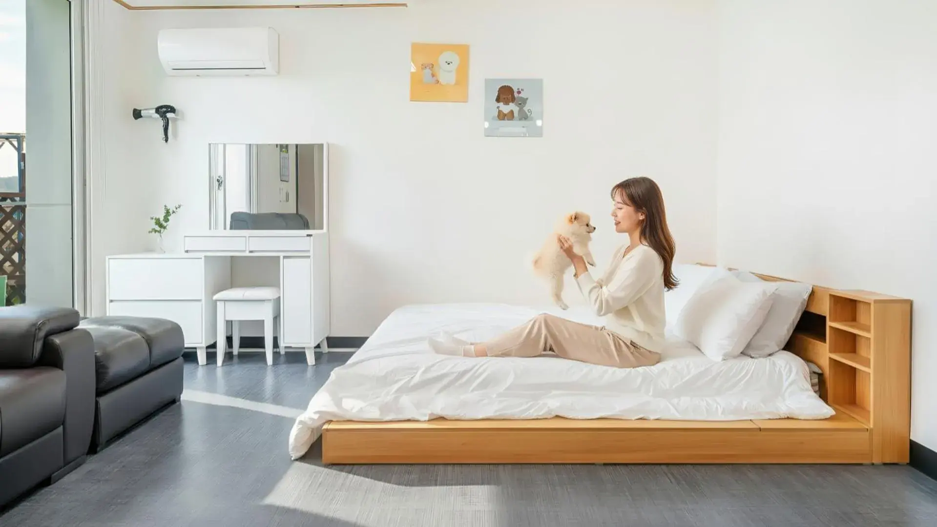 Property building, Bed in Chuncheon Dogandstay Property building, Bed in Chuncheon Dogandstay