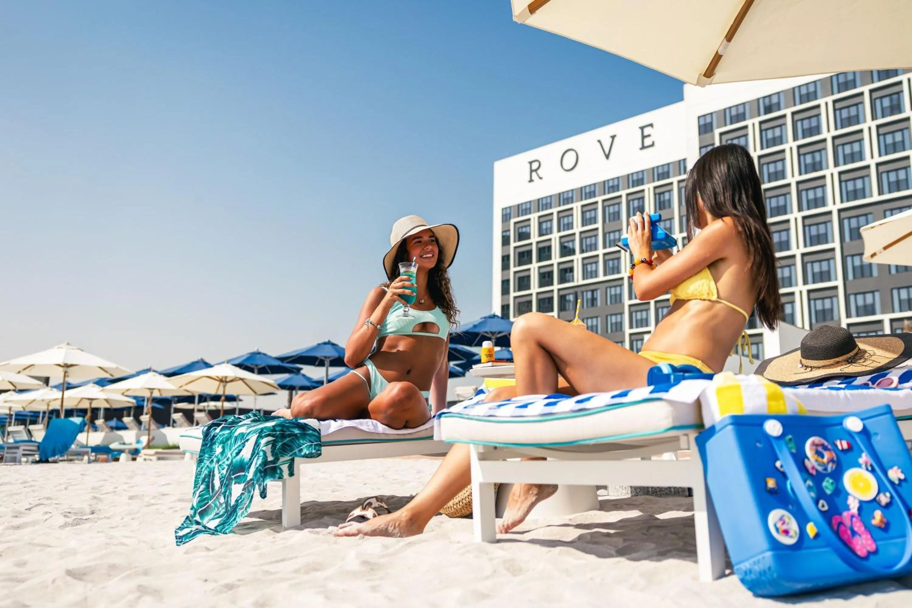 Beach in Rove Al Marjan Island