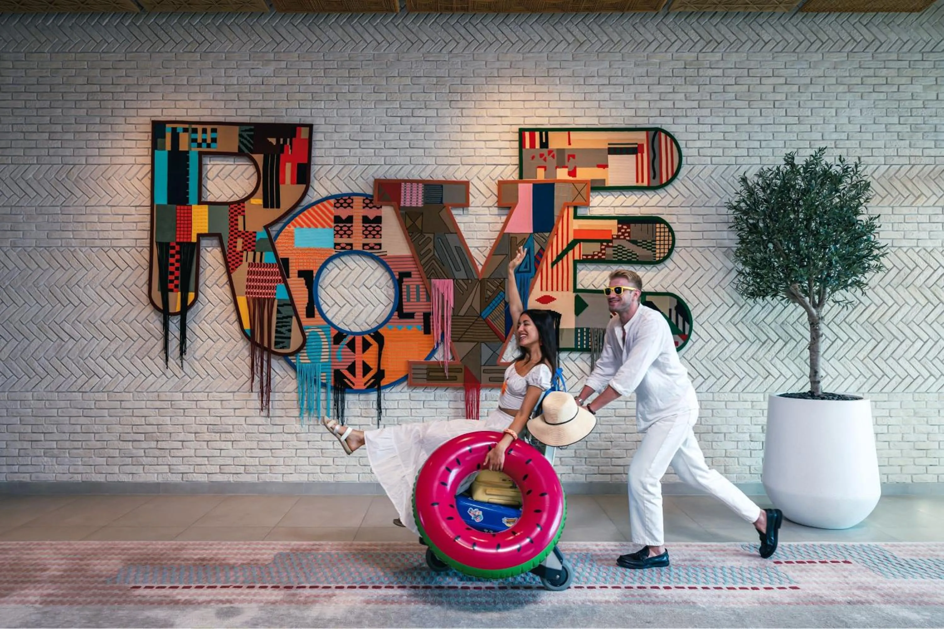 Facade/entrance in Rove Al Marjan Island