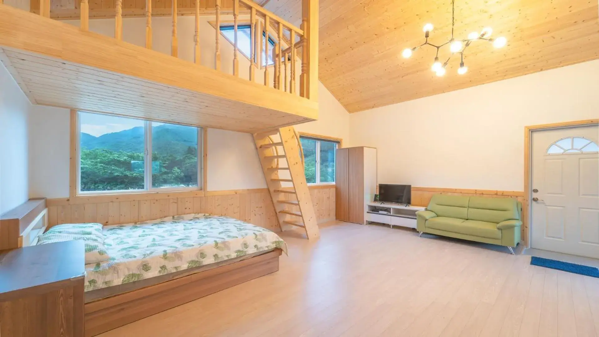 Property building, Bed in Samcheok Elroi Pension Property building, Bed in Samcheok Elroi Pension