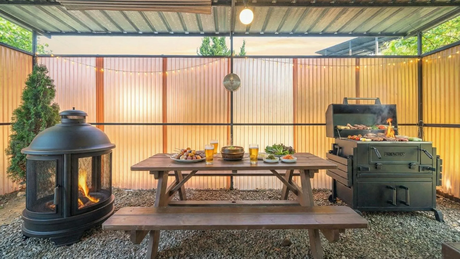 Property building in gyeongju yongcheonsu caravan