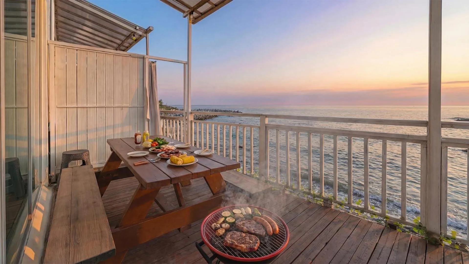 Property building in yeongdeok chaeumneul poolvilla