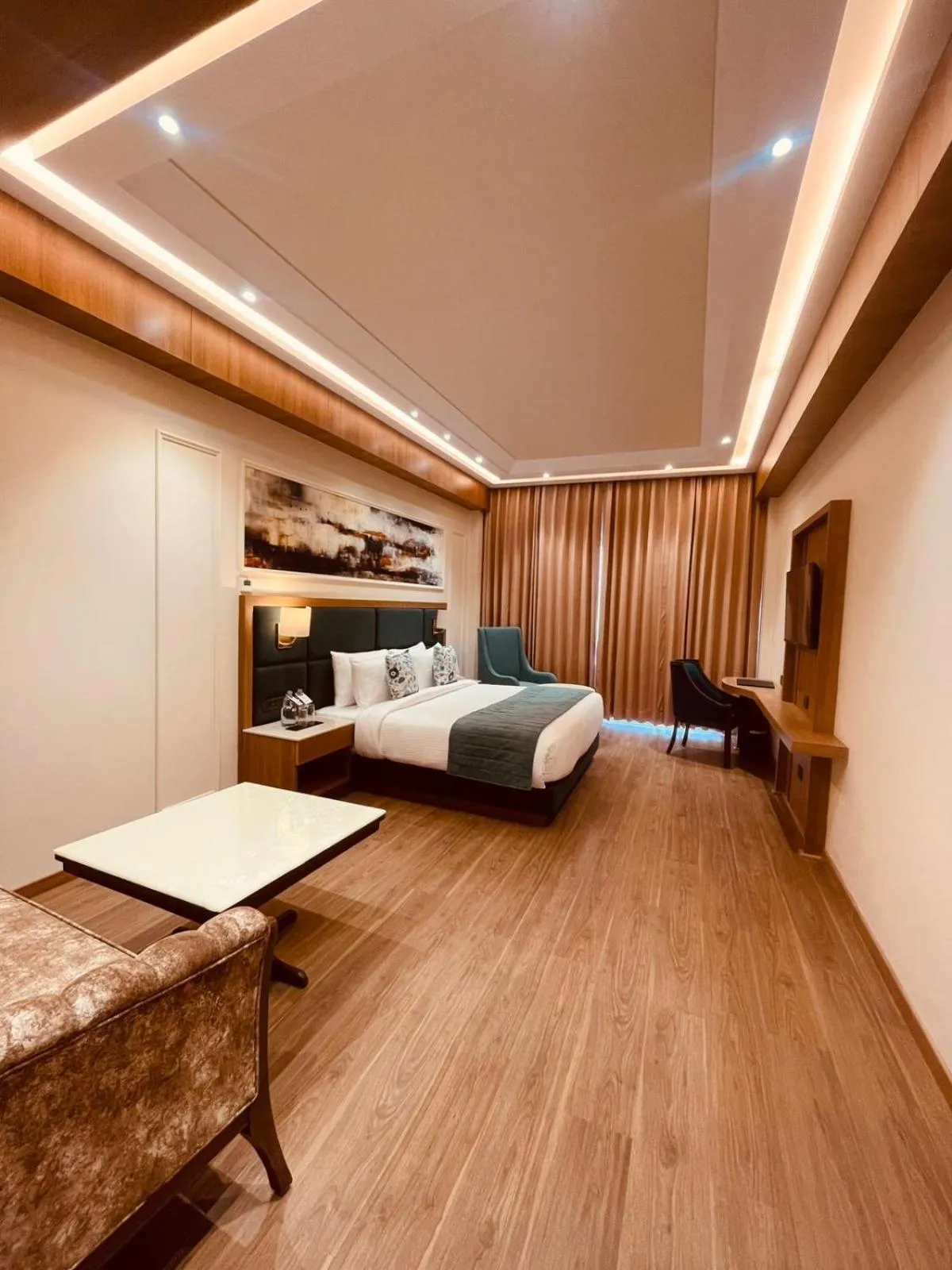 Bedroom, Bed in Regenta Place Dalhousie Just 500 Meters Walkable from Mall Road