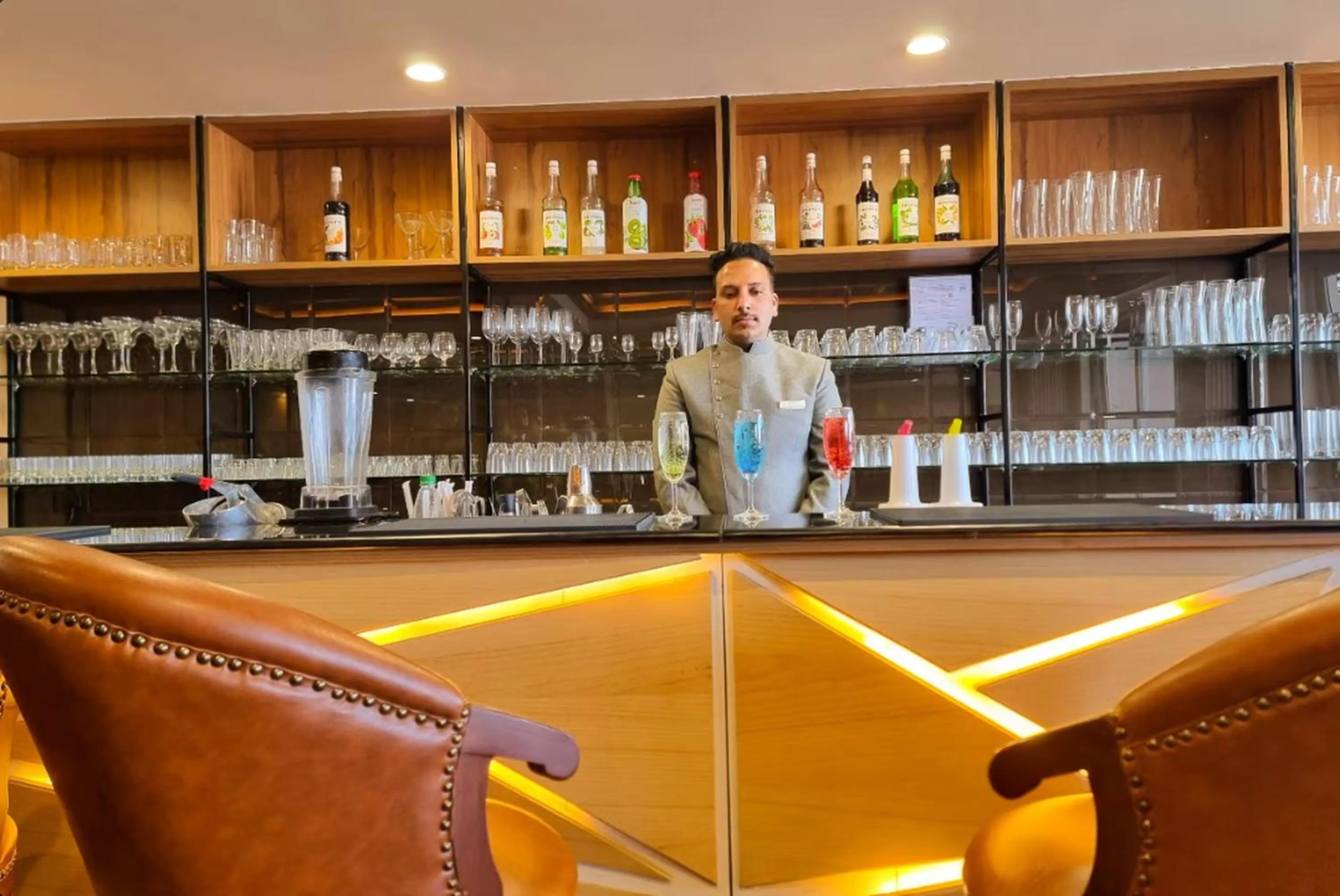 Lounge or bar in Regenta Place Dalhousie Just 500 Meters Walkable from Mall Road