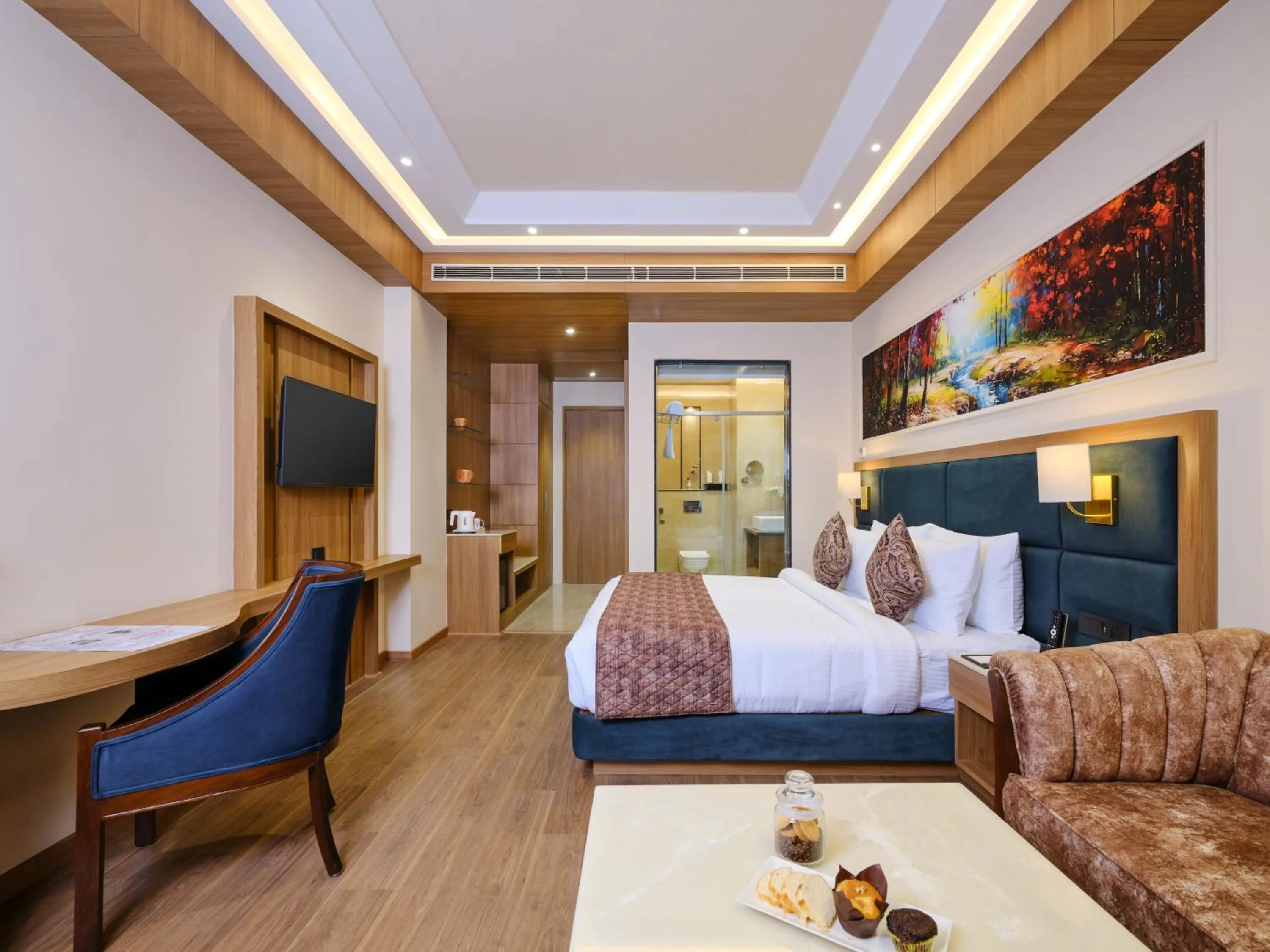 internet, Bed in Regenta Place Dalhousie Just 500 Meters Walkable from Mall Road