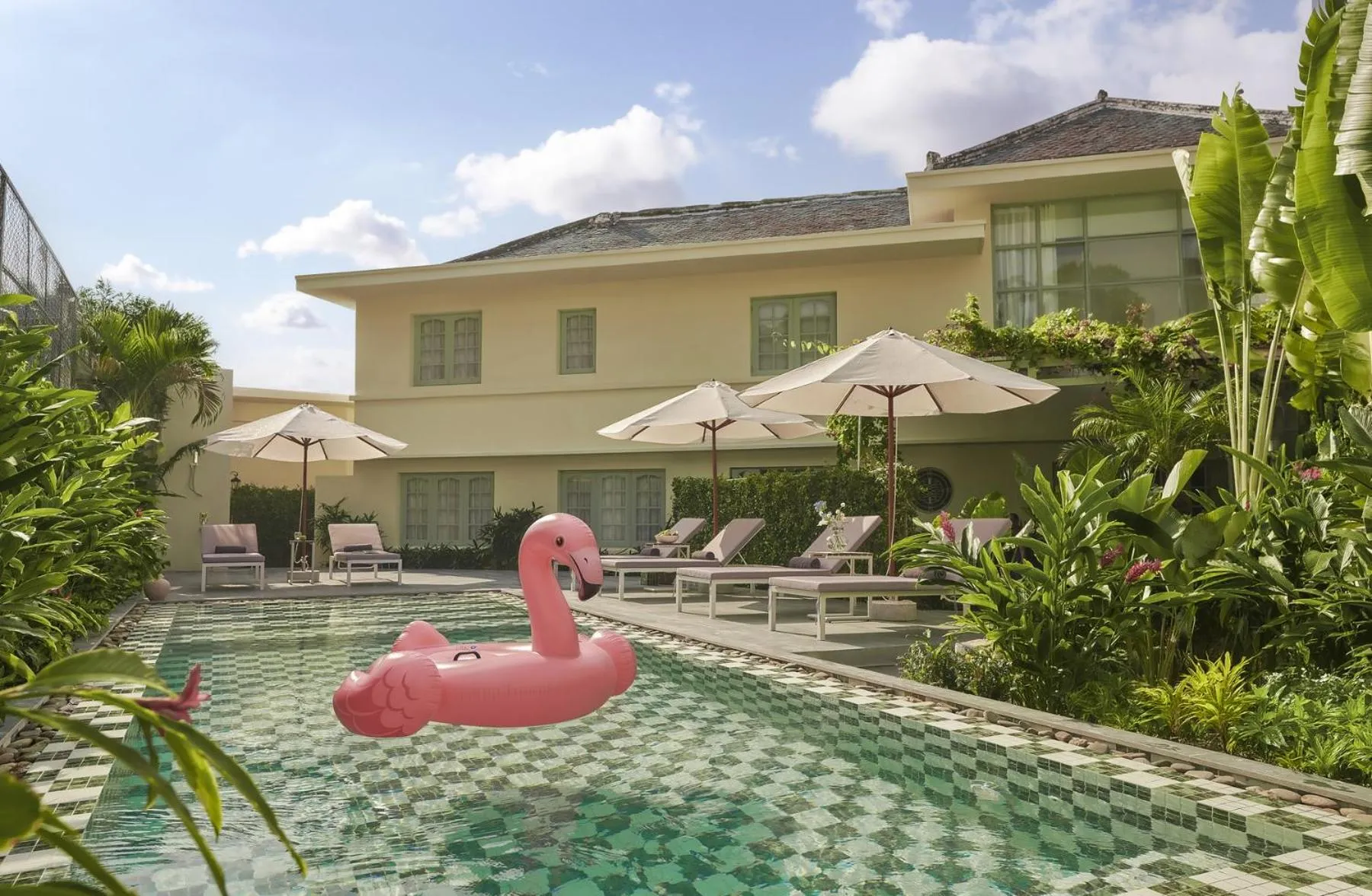 Swimming pool in President Maison Signature By M Village