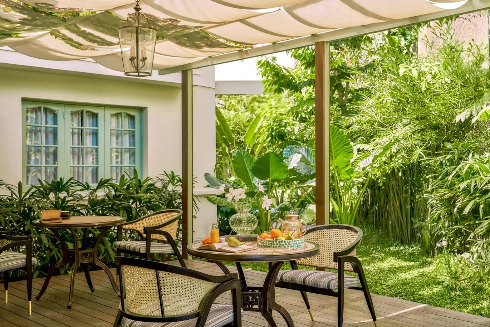 Garden view in President Maison Signature By M Village