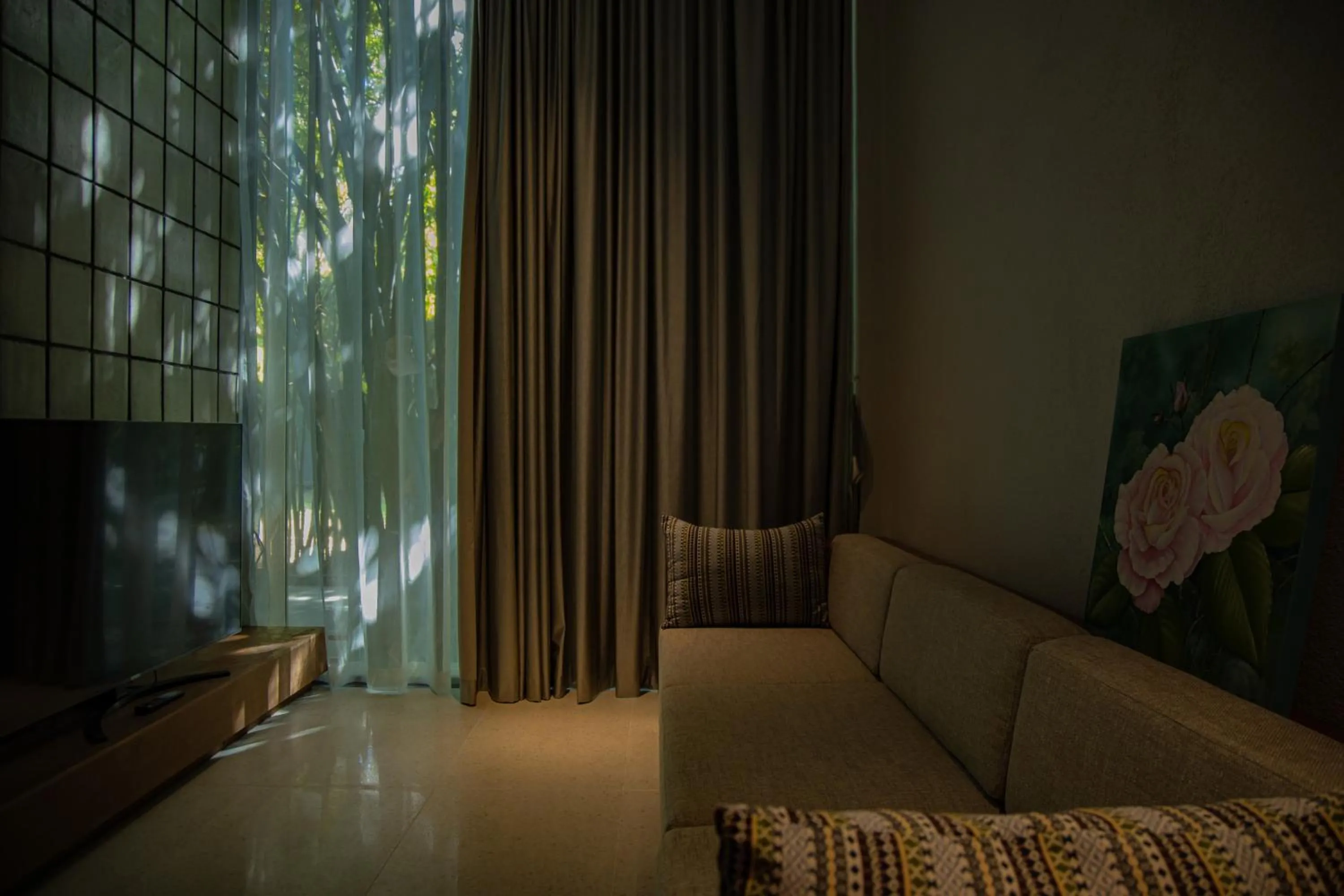 Living room in Aleela Villa