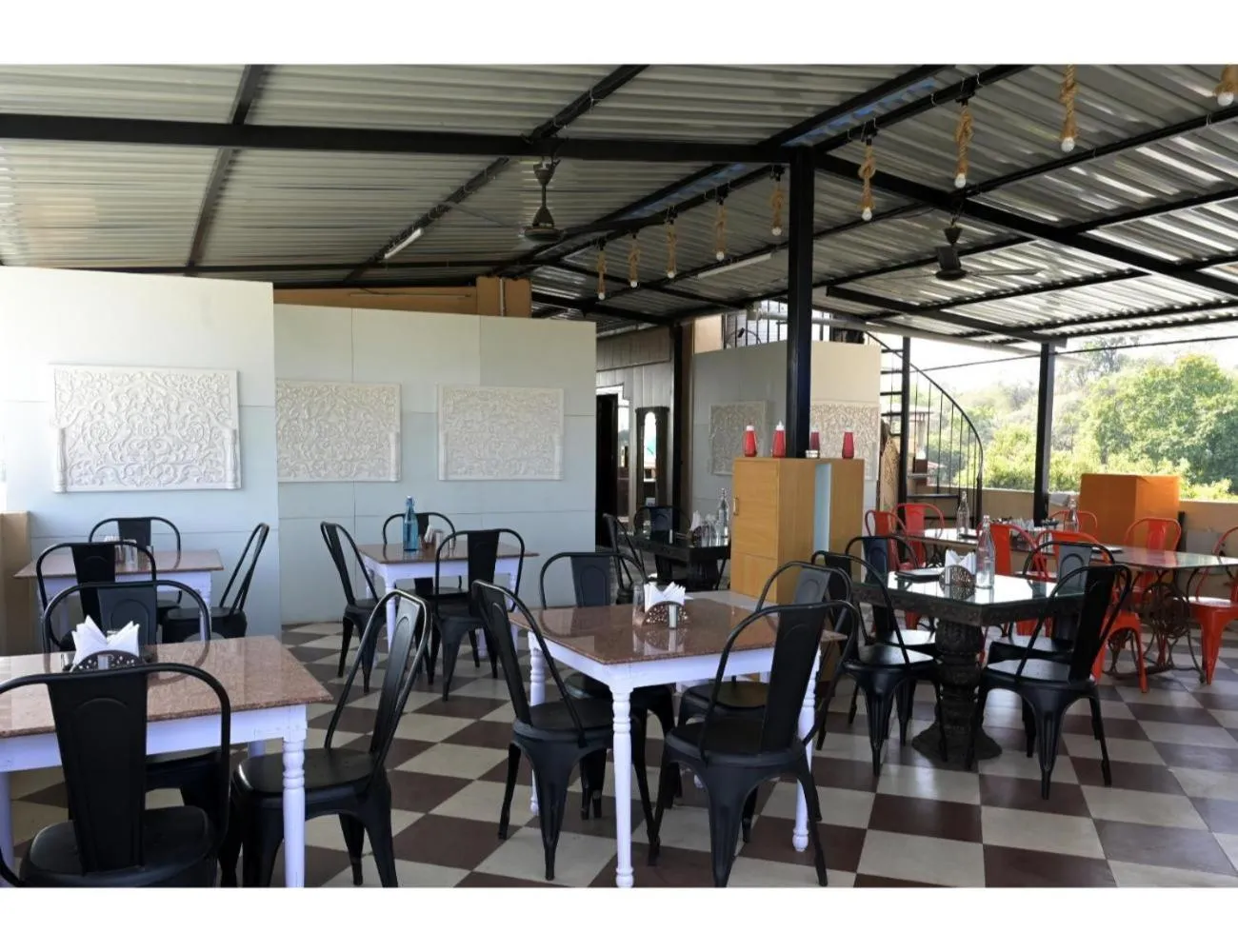 Patio in Hotel Mewarts, Udaipur