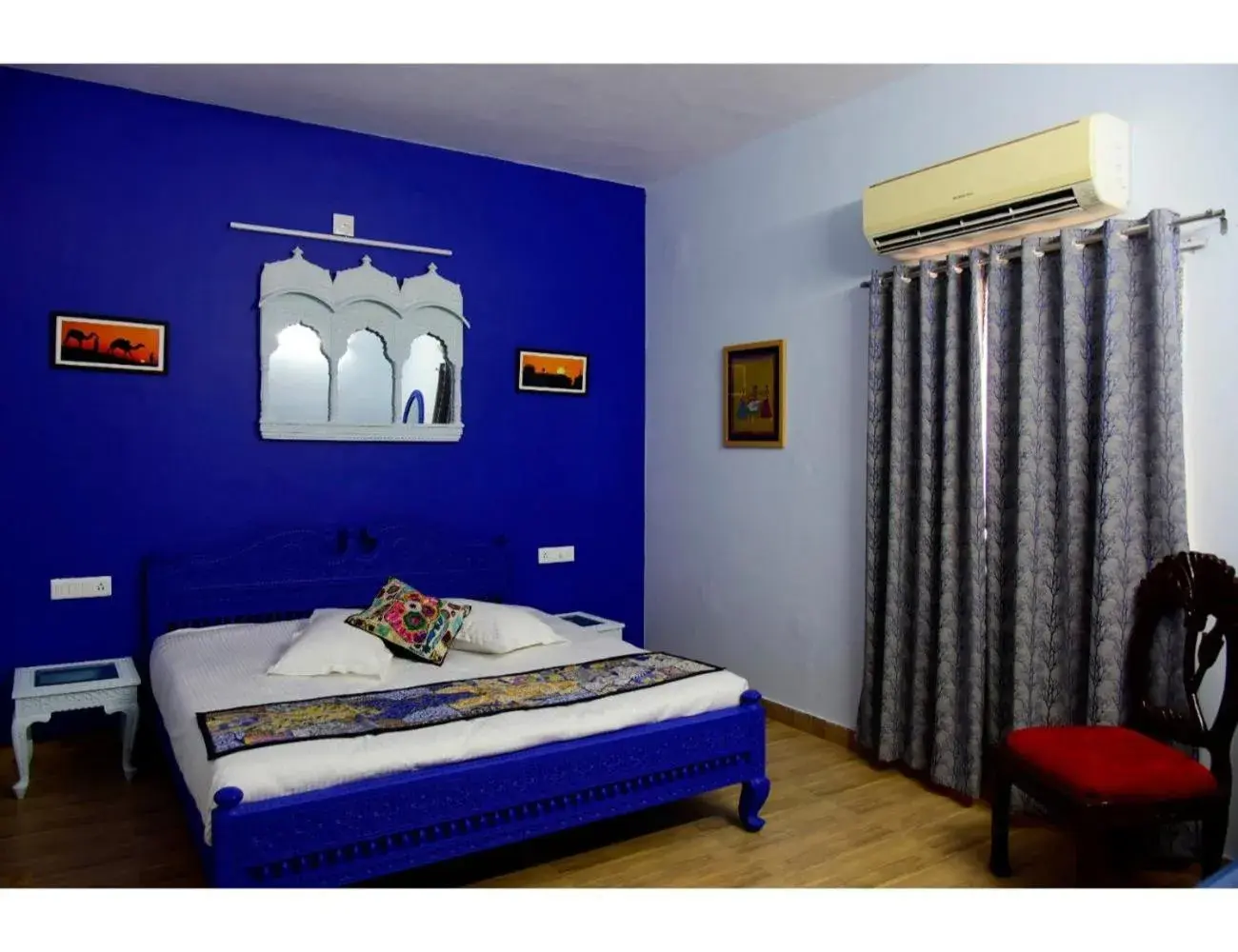 Bed in Hotel Mewarts, Udaipur Bed in Hotel Mewarts, Udaipur