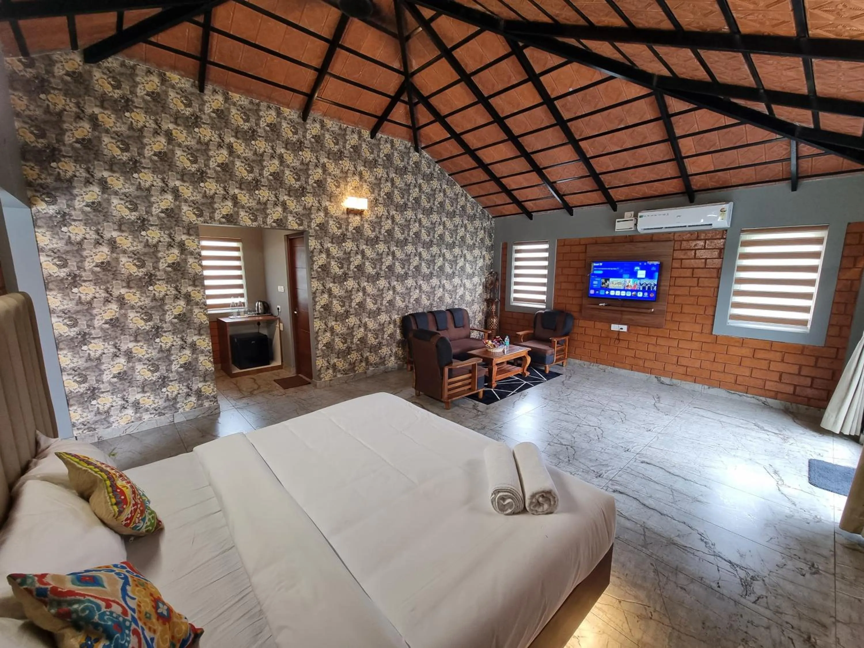 Bed in KK Selfie Point Resort